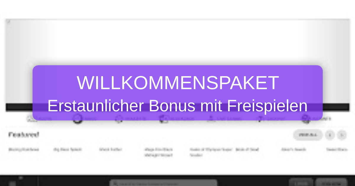 PlayOJO Casino für deutsche Spieler